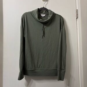 Danskin Women’s Olive Turtleneck Top